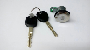 Image of Door Lock Cylinder. Key Lock Set Door (Left). A Lock Cylinder to Lock. image for your 2003 Subaru Forester   